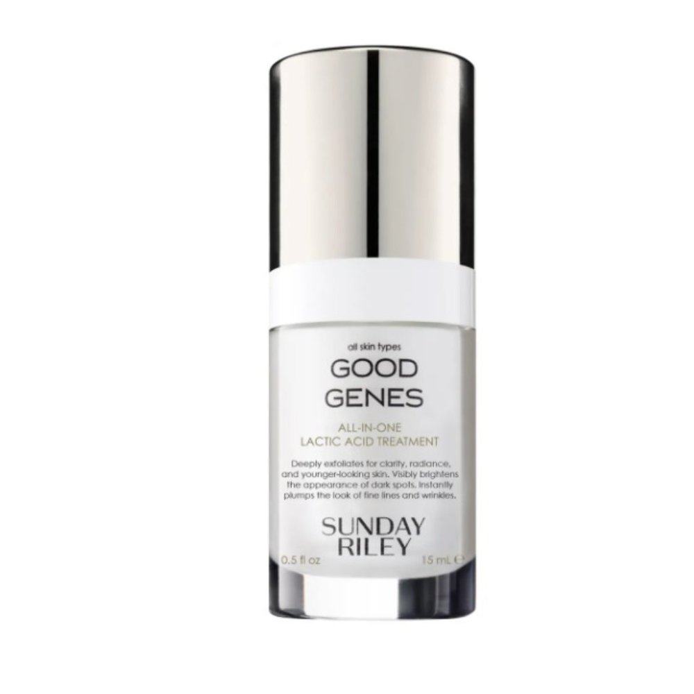SUNDAY RILEY Skincare,Good Genes All-In-One Lactic Acid Serum-Travel15ml,0.5-NEW - Picture 4 of 16